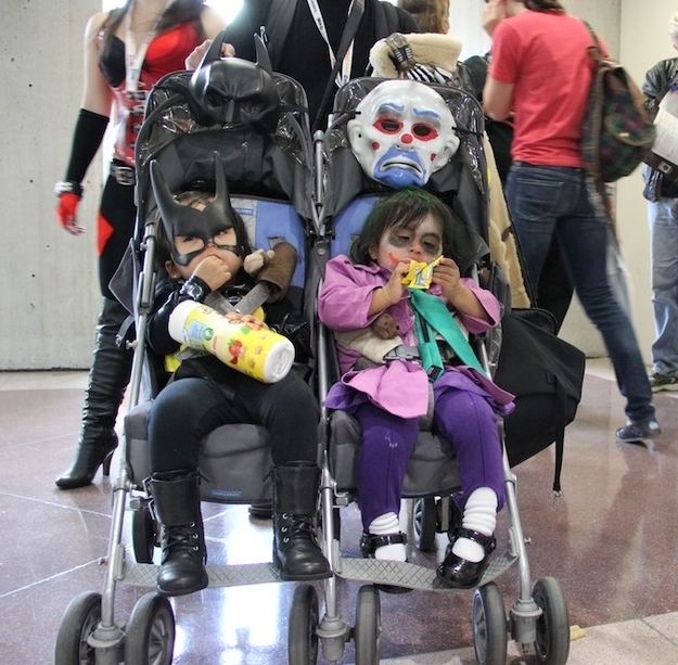 Fofura do dia: crianças fantasiadas na Comic Con NY