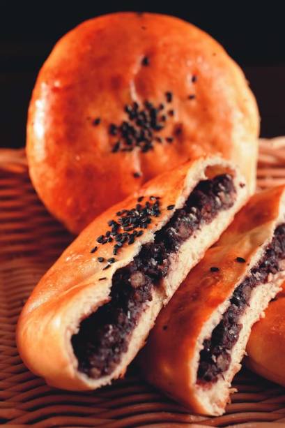 Pão de feijão-azuqui Pão de feijão-azuqui