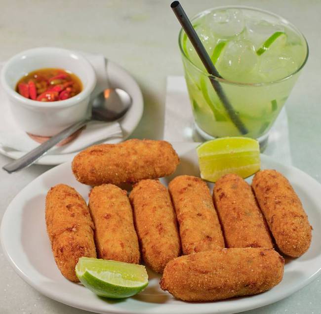 Copa de Petiscos - Bolinho de arroz