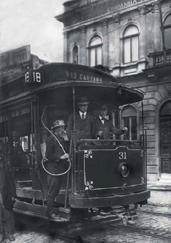 bonde são paulo foto antiga