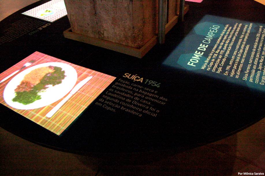 A exposição Brasil 20 Copas está em cartaz no Museu do Futebol A exposição Brasil 20 Copas está em cartaz no Museu do Futebol