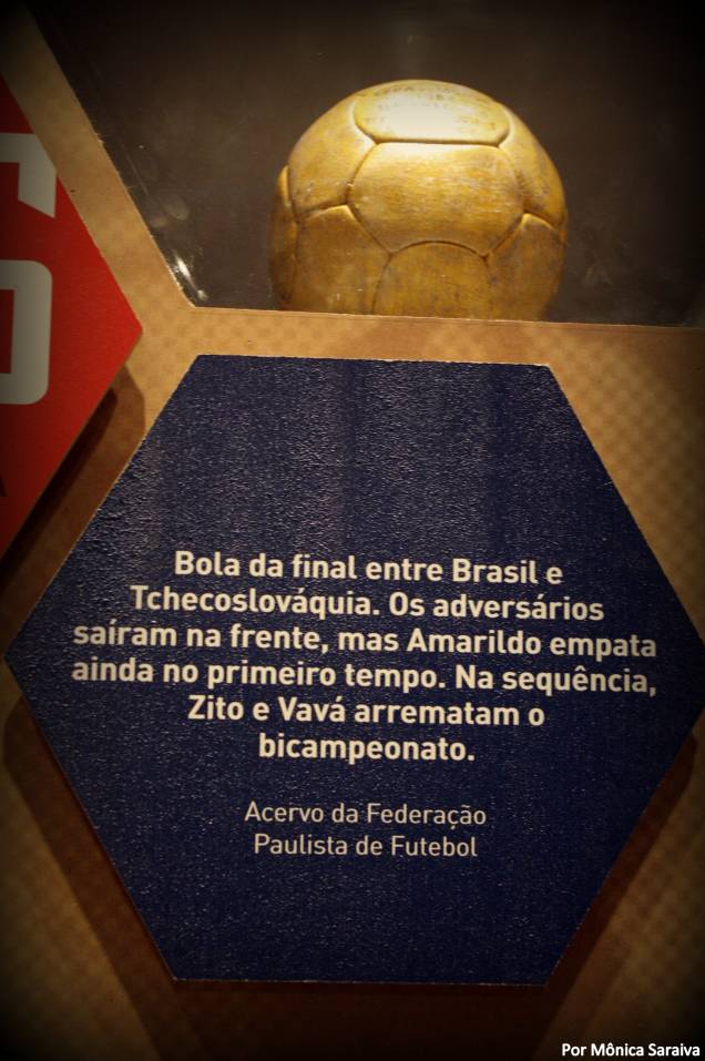 A exposição Brasil 20 Copas está em cartaz no Museu do Futebol A exposição Brasil 20 Copas está em cartaz no Museu do Futebol