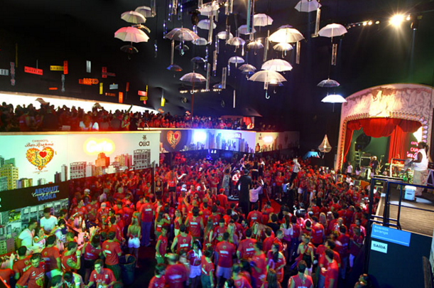 Camarote Bar Brahma no Sambódromo terá área vip do vip