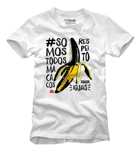 Luciano Huck usa campanha #somostodosmacacos para vender camiseta e é criticado na internet