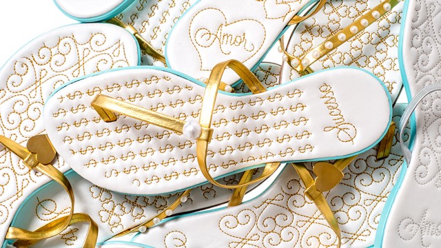 	Sandalinhas personalizadas da Gift Chic