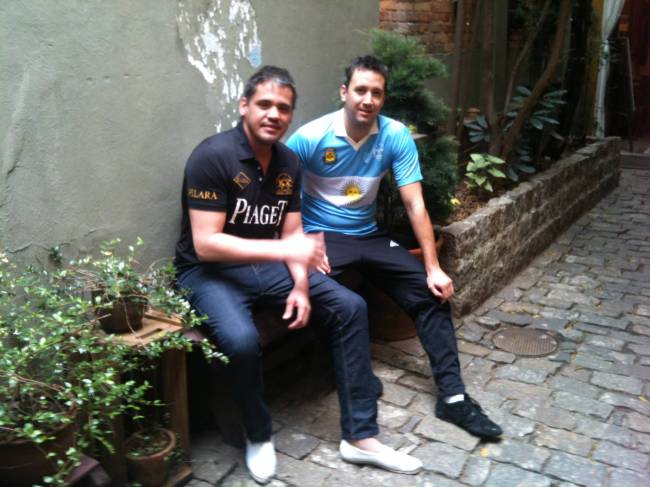 Cobertura Copa - Estrangeiros no Brasil - Rodrigo e Andrés - Argentina