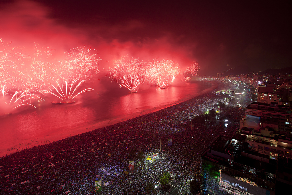 Festas de réveillon no Brasil: mais extravagâncias!