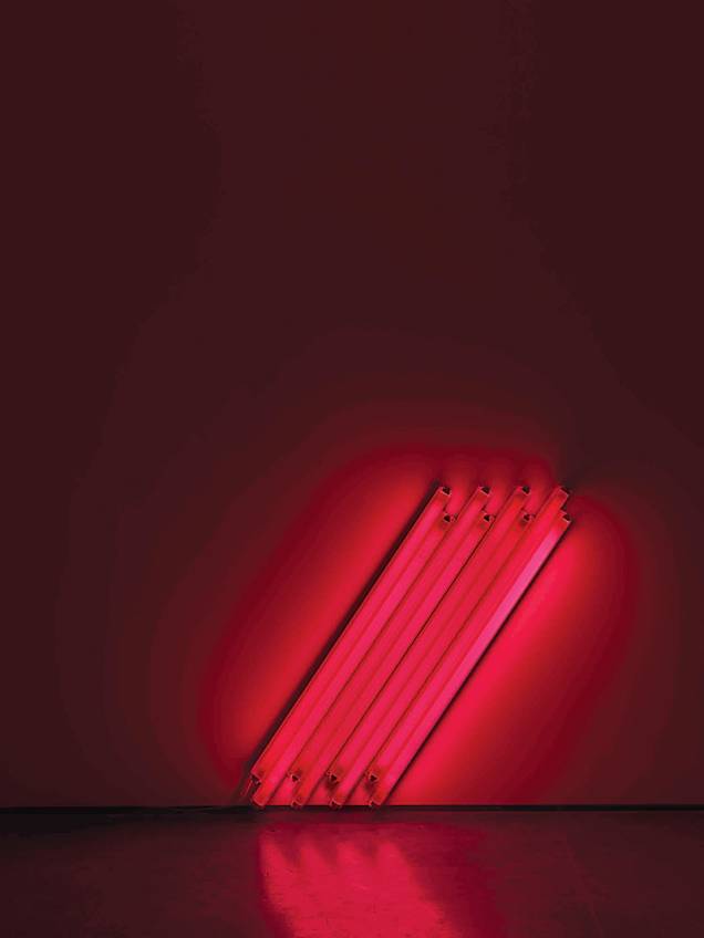 A obra de Dan Flavin: uma das vinte peças da seleção A obra de Dan Flavin: uma das vinte peças da seleção