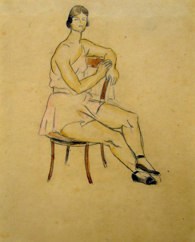 Sem título (Dançarina Sentada), 1929 Sem título (Dançarina Sentada), 1929