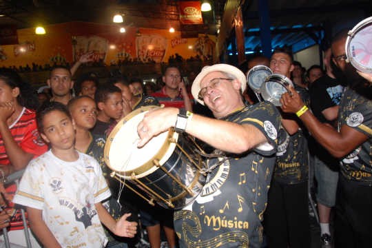 Ensaio da escola de samba Vai-Vai