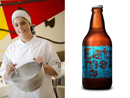 Manu Buffara lança cerveja em parceria com a Way Beer