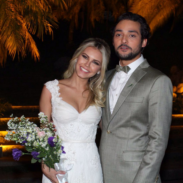 Veja looks e bastidores do casamento do humorista Eduardo Sterblitch e da atriz Louise D’Tuani