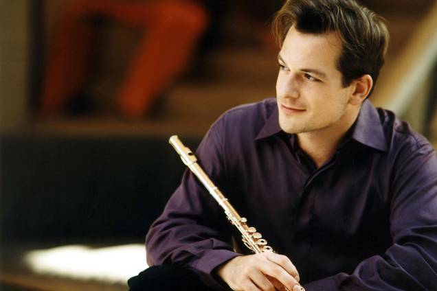 O flautista Emmanuel Pahud O flautista Emmanuel Pahud