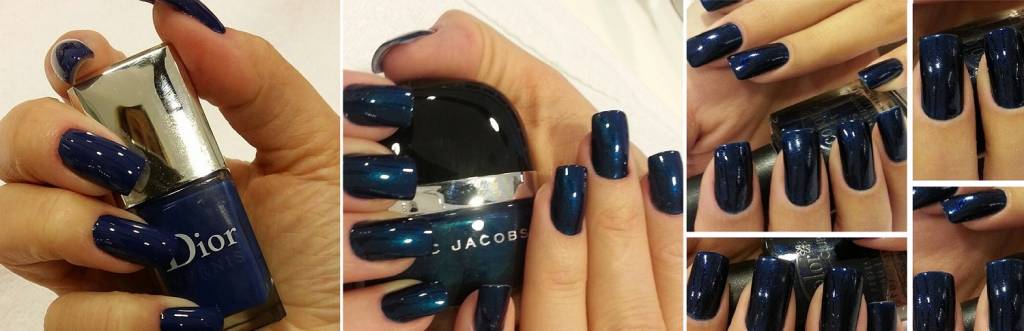 Esmalte azul é chique e uma ótima opção para fugir do básico