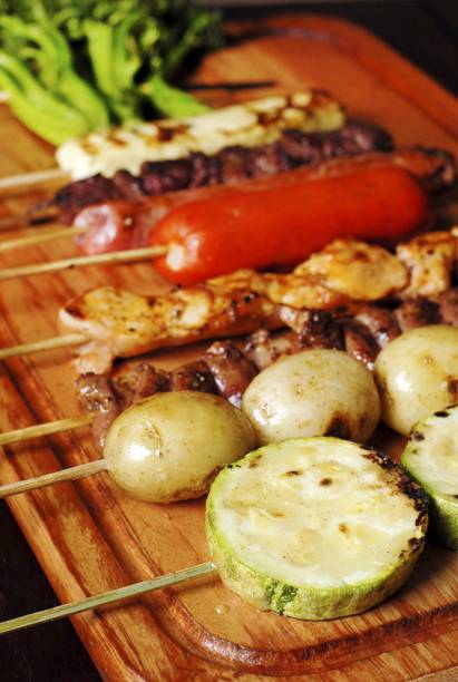 Espetos do bar Casa do Espeto Espetos do bar Casa do Espeto