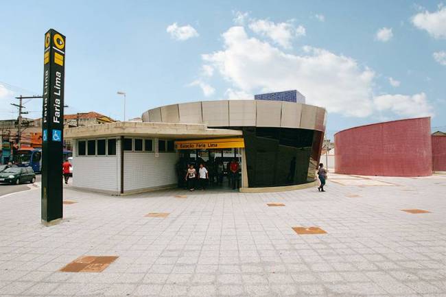 estação metrô faria lima