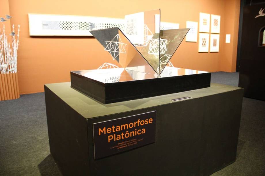 A instalação <em>Metamorfose Platônica</em> A instalação <em>Metamorfose Platônica</em>
