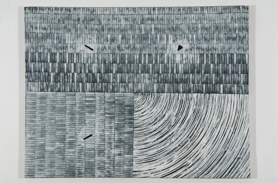 Cildo Meireles, Épuras Absurdas 2B, PB, 1991 Pintura, 120 x 160cm, coleção particular