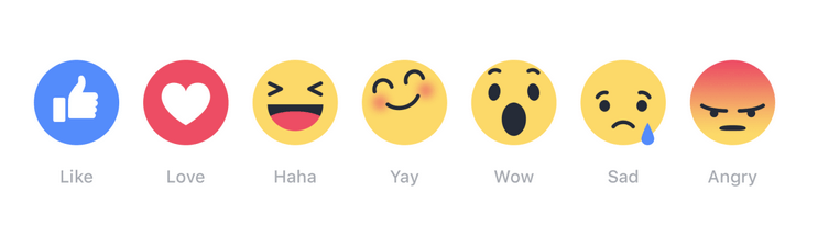 Facebook Reactions