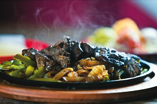 Fajita de filé-mignon: receita levemente apimentada Fajita de filé-mignon: receita levemente apimentada