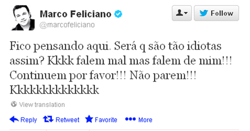 Marco Feliciano comemora polêmica com Porta dos Fundos: “Falem mal, mas falem de mim”