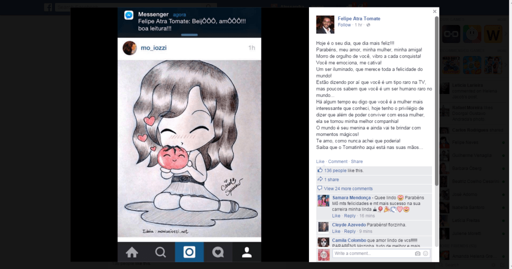 Em seu aniversário, Monica Iozzi usa look inspirado em Katy Perry, recebe homenagens e chora no ‘Vídeo Show’