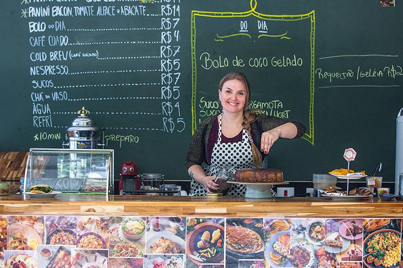 A produtora culinária Tatiana Damberg está à frente da nova casa A produtora culinária Tatiana Damberg está à frente da nova casa