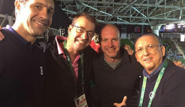 Galvão Bueno dá resposta a narrador britânico que o mandou calar a boca