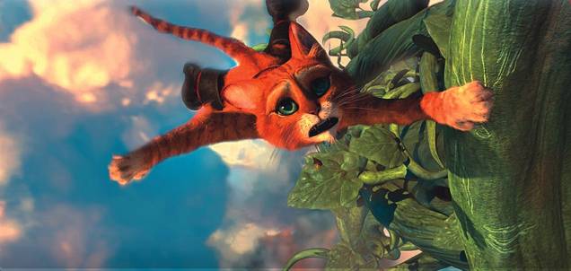 Gato de Botas - o Filme: personagem da cinessérie Shrek ganhou sua animação, com cópias convencionais e em 3D Gato de Botas - o Filme: personagem da cinessérie Shrek ganhou sua animação, com cópias convencionais e em 3D