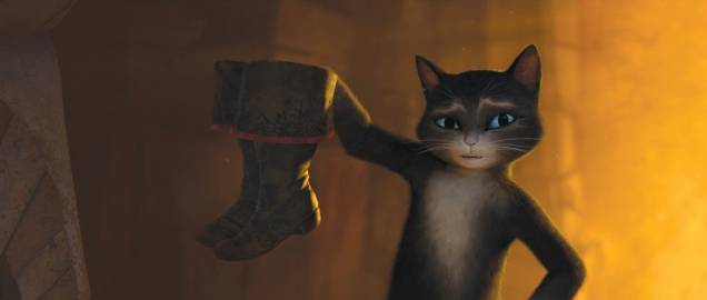 A gata Kitty na animação Gato de Botas: felina sexy e atrevida é dublada pela atriz Salma Hayek na versão em inglês A gata Kitty na animação Gato de Botas: felina sexy e atrevida é dublada pela atriz Salma Hayek na versão em inglês