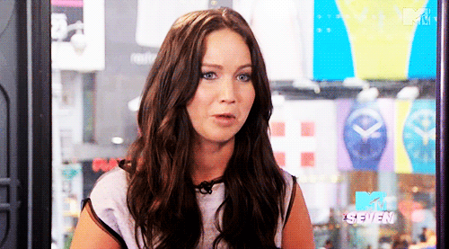 jennifer lawrence animated GIF