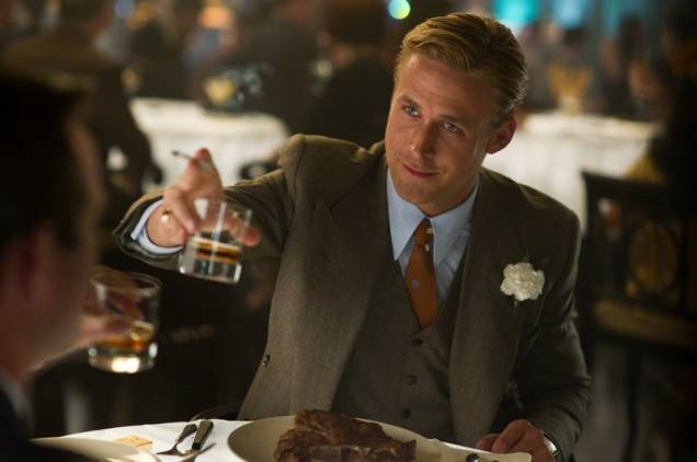Caça aos Gângsteres: Ryan Gosling interpreta o discreto policial Jerry Wooters Caça aos Gângsteres: Ryan Gosling interpreta o discreto policial Jerry Wooters