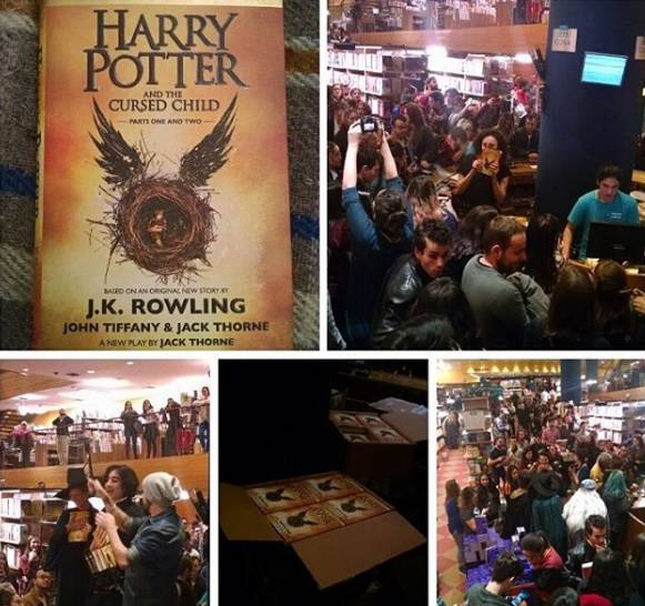 Harry Potter Livraria Cultura comoção