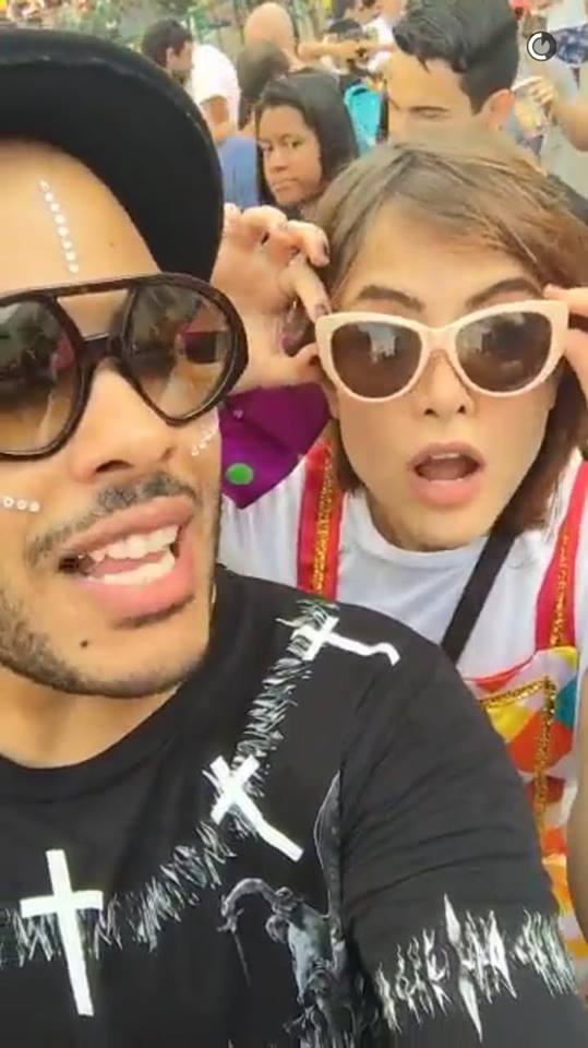 Famosos curtem o Carnaval nos blocos de rua em SP