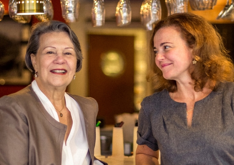 Ida Maria e a filha Virginia: coragem para uma mudança radical (Foto: Carol Gherardi)