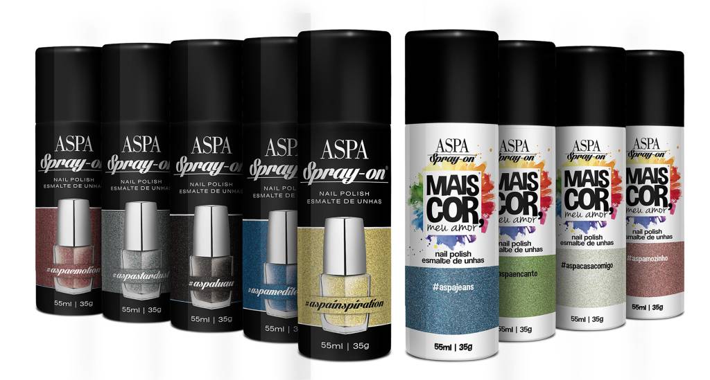 Empresa lança esmalte em spray no Brasil