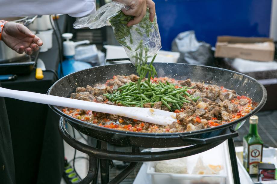 Festival Gourmet: paella valenciana servida na edição anterior