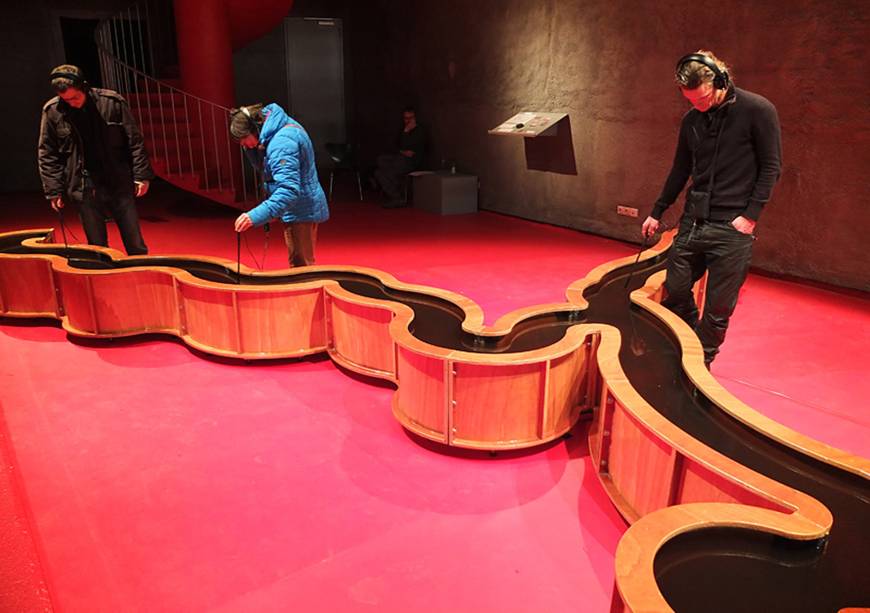 Instalação The Mamori Expedition, da belga Els Viaen Instalação The Mamori Expedition, da belga Els Viaen