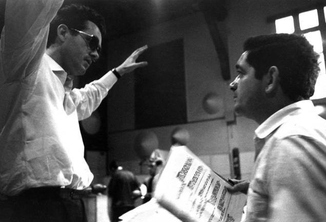 Jacques Demy e Michel Legrand, em 1963 Jacques Demy e Michel Legrand, em 1963