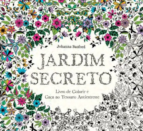 Jardim Secreto Livro de Colorir