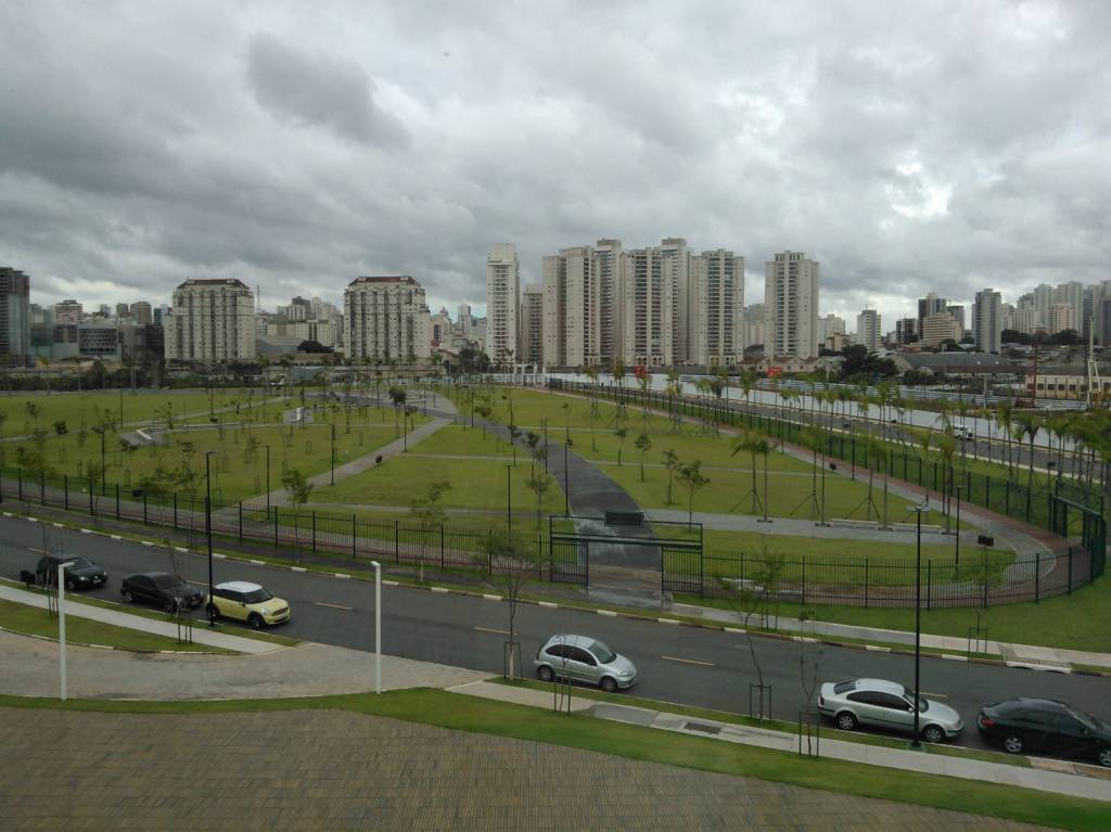 Um estande de vendas de 12 milhões de reais