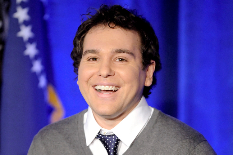 Jon Lovett takes part in a panel discussion of NBC Universal's new series "1600 Penn" in Pasadena, California