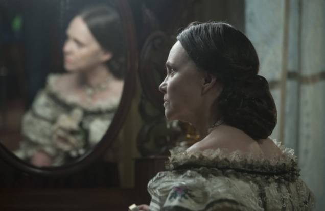 "Lincoln: a atriz Sally Field como a personagem Mary Todd Lincoln "Lincoln: a atriz Sally Field como a personagem Mary Todd Lincoln