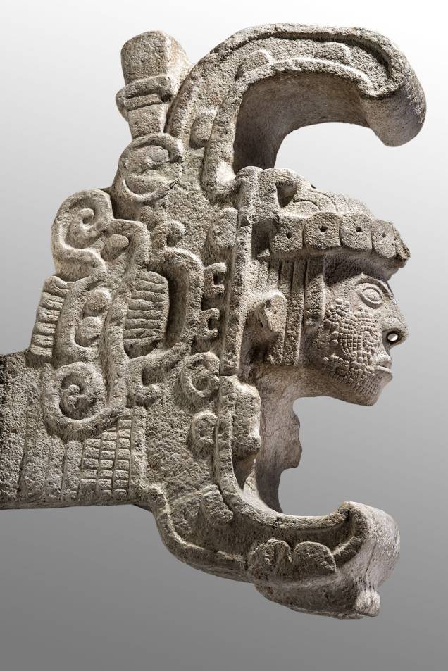 Escultura La reina de Uxmal (600-900 d. C.) era um detalhe arquitetônico Escultura La reina de Uxmal (600-900 d. C.) era um detalhe arquitetônico