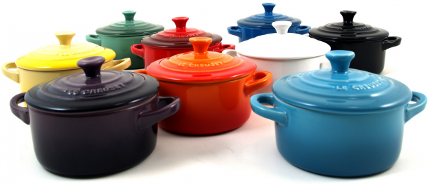 Le Creuset cocottes