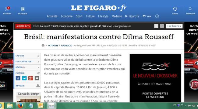 le figaro dilma rousseff