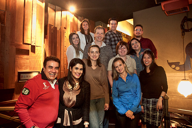 Noite de papos e drinques