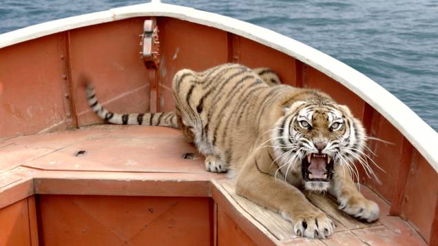 As Aventuras de Pi: um tigre e um rapaz são os únicos sobreviventes de um naufrágio As Aventuras de Pi: um tigre e um rapaz são os únicos sobreviventes de um naufrágio
