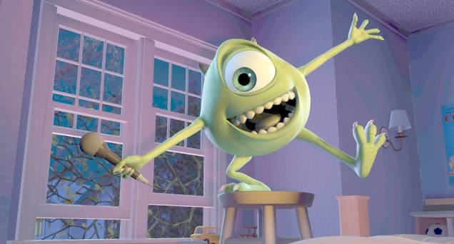 Monstros S.A. 3D: o monstrinho Mike Wazowski Monstros S.A. 3D: o monstrinho Mike Wazowski