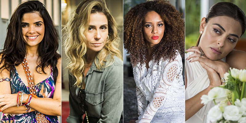 Os cabelos e as maquiagens das atrizes globais mais pedidos pelas telespectadoras em novembro